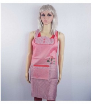 DELANTAL COLOR SALMON ESTAMPADO