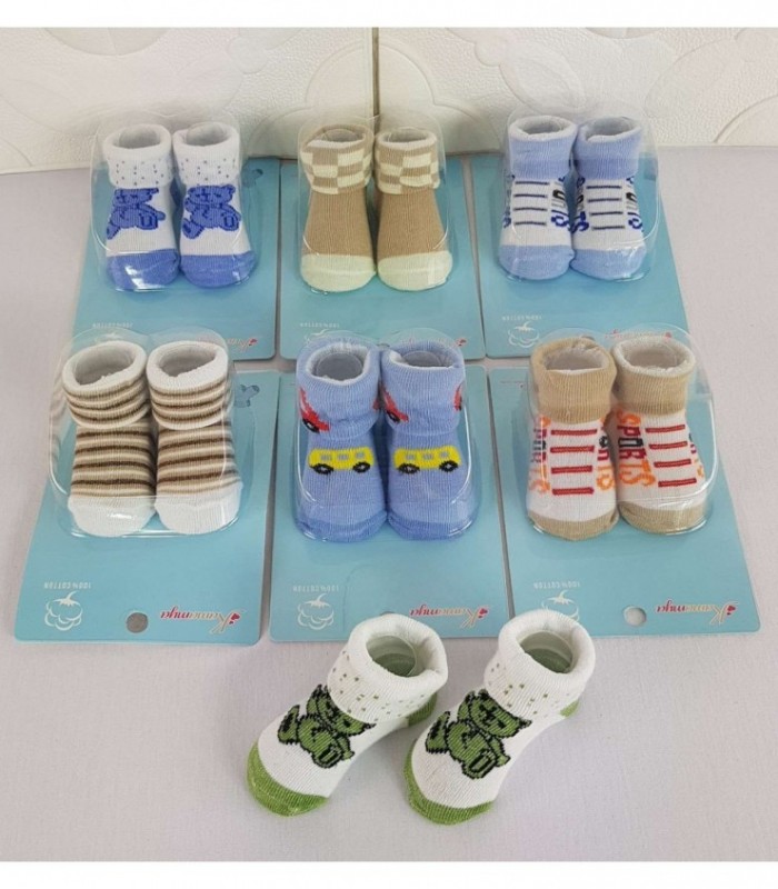 MEDIA PARA BEBE 0-12 MESES COLORES VARIOS