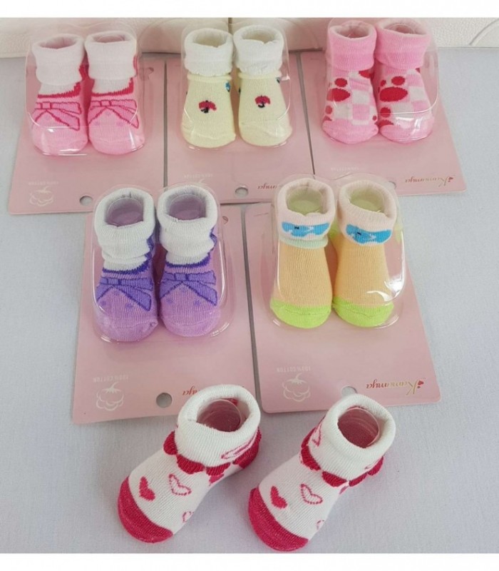 MEDIA PARA BEBE 0-12 MESES COLORES VARIOS