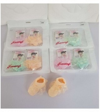 MEDIA CON ENCAJE 0-12 MESES VARIOS COLORES