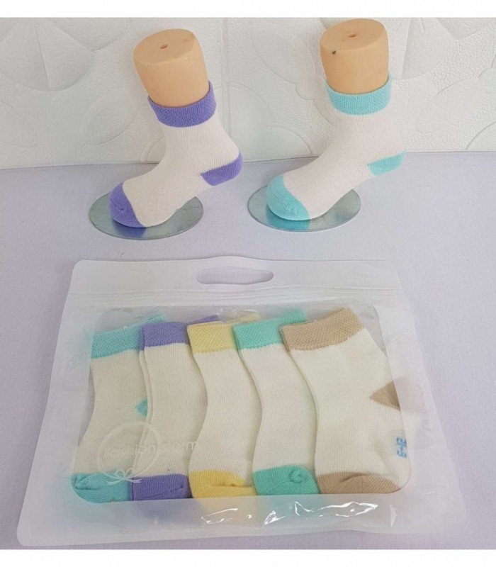 MEDIA PARA BEBE 6-12 MESES VARIOS COLORES