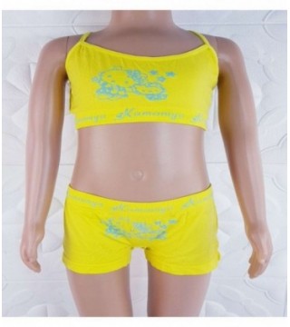 ROPA INTERIOR INFANTIL COLOR AMARILLO