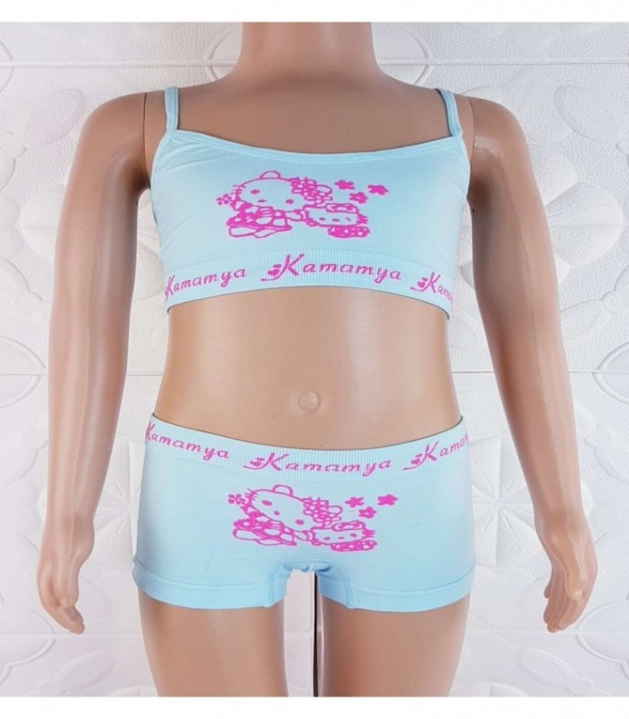 ROPA INTERIOR INFANTIL COLOR CELESTE