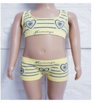 ROPA INTERIOR INFANTIL COLOR AMARILLO