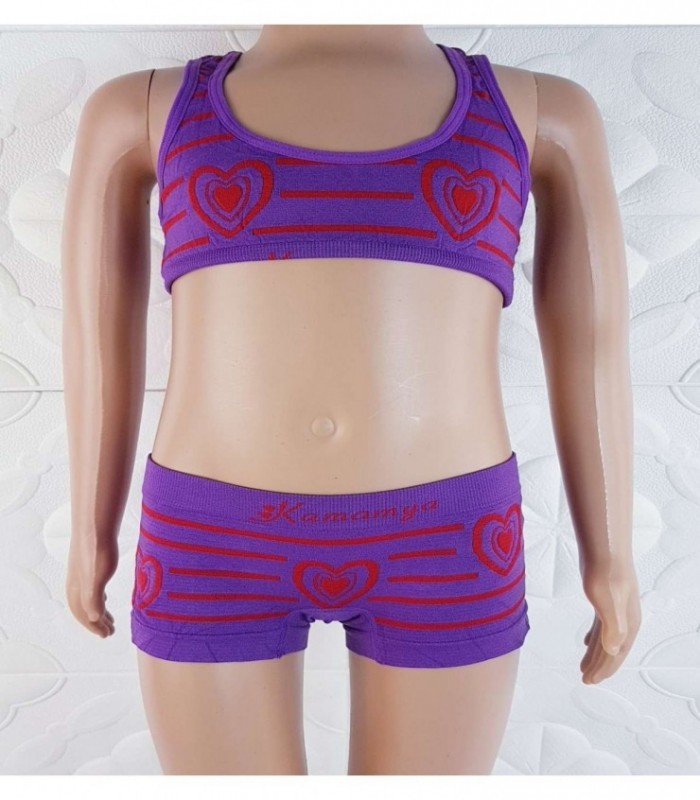 ROPA INTERIOR INFANTIL COLOR LILA