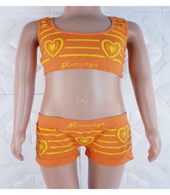ROPA INTERIOR INFANTIL COLOR NARANJA