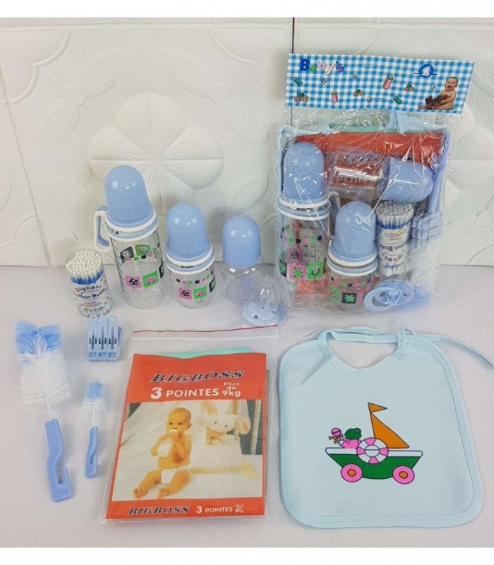 KIT DE MAMADERA COLOR CELESTE