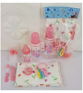 KIT DE MAMADERA COLOR ROSADO