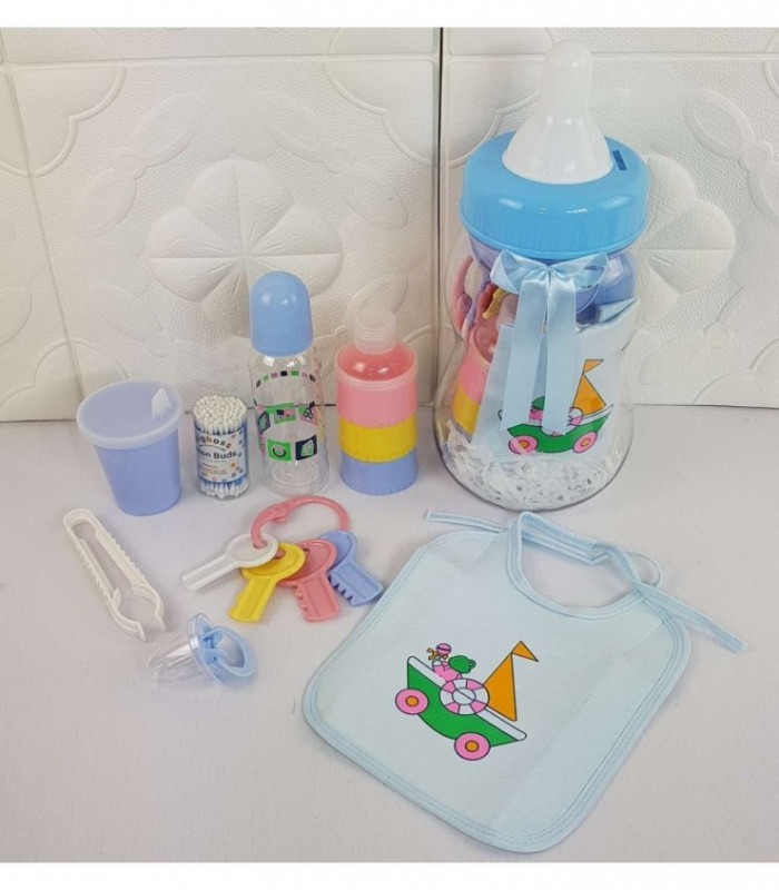 KIT DE MAMADERA COLOR CELESTE