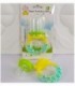 CHUPA FRUTA CON SONAJERO PARA BEBE