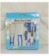 KIT DE HIGIENE PARA BEBE - 5 PIEZAS COLOR CELESTE