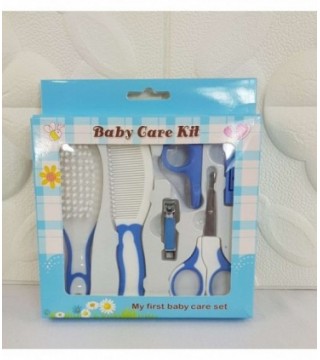 KIT DE HIGIENE PARA BEBE - 5 PIEZAS COLOR CELESTE