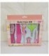 KIT DE HIGIENE PARA BEBE - 8 PIEZAS COLOR ROSADO