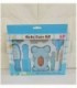 KIT DE HIGIENE PARA BEBE - 8 PIEZAS COLOR CELESTE