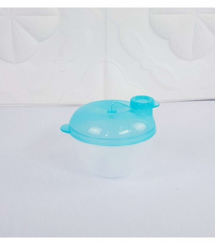 POTE PARA ALIMENTO DE BEBE COLOR CELESTE