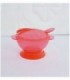 PLATO CON CUCHARITA PARA BEBE - COLOR ROJO