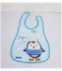 BABAERO PARA BEBE - COLOR CELESTE CON DIBUJO