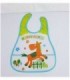 BABERO PARA BEBE - COLOR VERDE CON DIBUJO