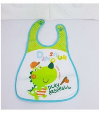 BABERO PARA BEBE - COLOR VERDE CON DISEÑO