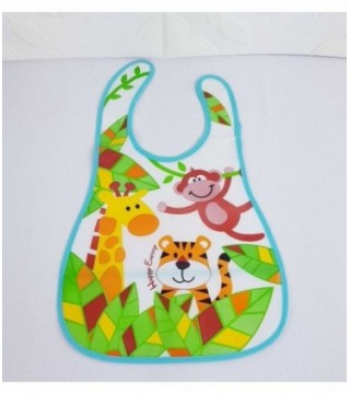 BABERO PARA BEBE - COLOR VERDE ESTAMPADO