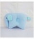 ALMOHADA PARA BEBE - DISEÑO ELEFANTE COLOR CELESTE