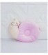 ALMOHADA PARA BEBE- DISEÑO CARACOL COLOR ROSADO