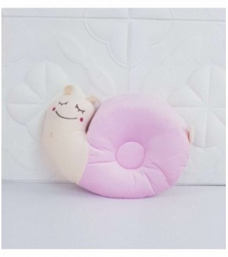 ALMOHADA PARA BEBE- DISEÑO CARACOL COLOR ROSADO