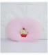 ALMOHADA PARA BEBE - COLOR ROSADO CON DIBUJO