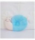 ALMOHADA PARA BEBE- DISEÑO CARACOL COLOR CELESTE