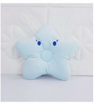 ALMOHADA PARA BEBE- DISEÑO ESTRELLA COLOR CELESTE