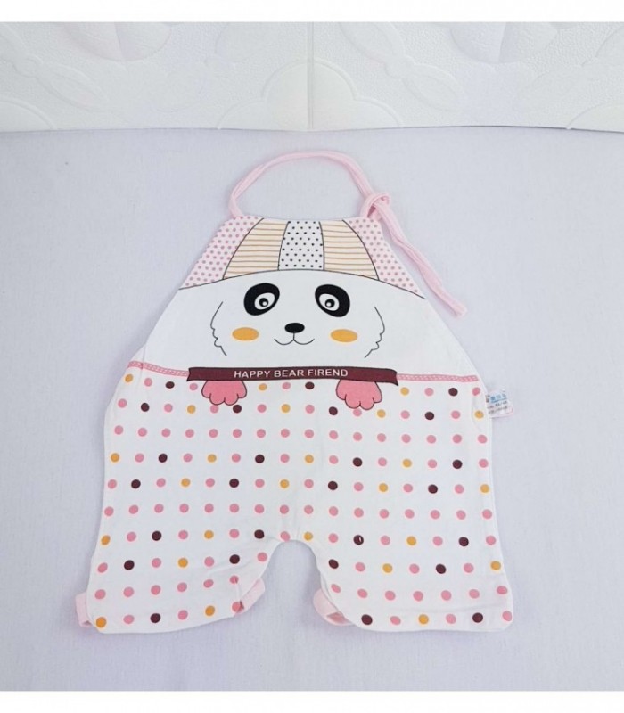 BABERO PARA BEBE- COLOR ROSADO CON DISEÑO