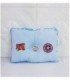 ALMOHADA CON BORDE PARA BEBE- COLOR CELESTE