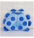 ALMOHADA PARA BEBE- DISEÑO BICHITO COLOR CELESTE