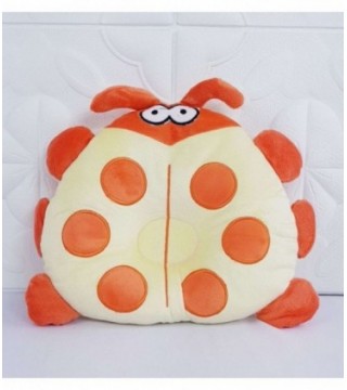 ALMOHADA PARA BEBE- DISEÑO BICHITO COLOR NARANJA