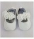 ZAPATITO GAMUSADO PARA BEBE - COLOR BLANCO