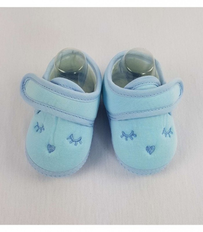 ZAPATITO PARA BEBE - COLOR CELESTE