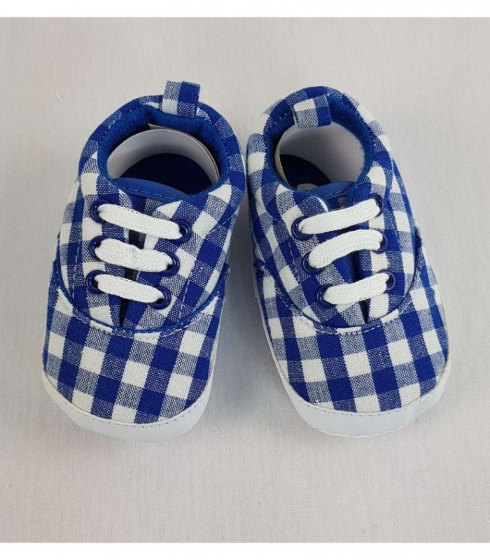 ZAPATITO PARA BEBE - CUADRILLE AZUL