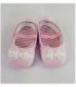 ZAPATITO CON MOÑO PARA BEBE - COLOR ROSADA