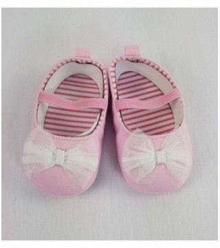 ZAPATITO CON MOÑO PARA BEBE - COLOR ROSADA