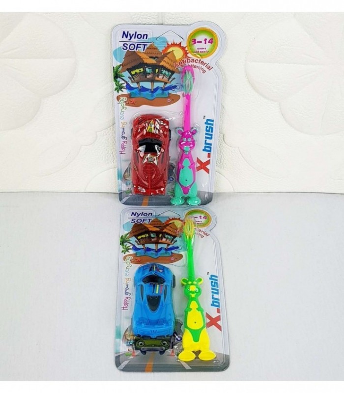KIT DE CEPILLO DE DIENTE Y AUTITO