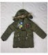 CAMPERA INFANTIL MASCULINO - COLOR VERDE OSCURO