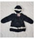 CAMPERA INFANTIL FEMENINA - COLOR NEGRO