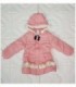 CAMPERA INFANTIL FEMENINA - COLOR ROSA CLARO
