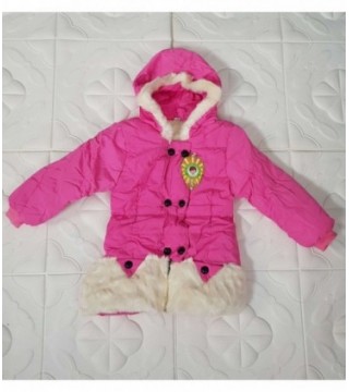 CAMPERA INFANTIL FEMENINA - COLOR ROSA OSCURO