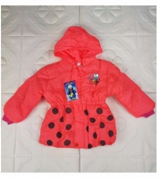 CAMPERA INFANTIL FEMENINA - COLOR NARANJADO FLUOR