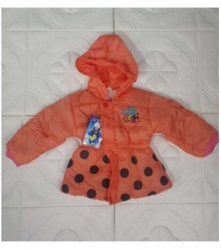 CAMPERA INFANTIL FEMENINA - COLOR NARANJADO CLARO