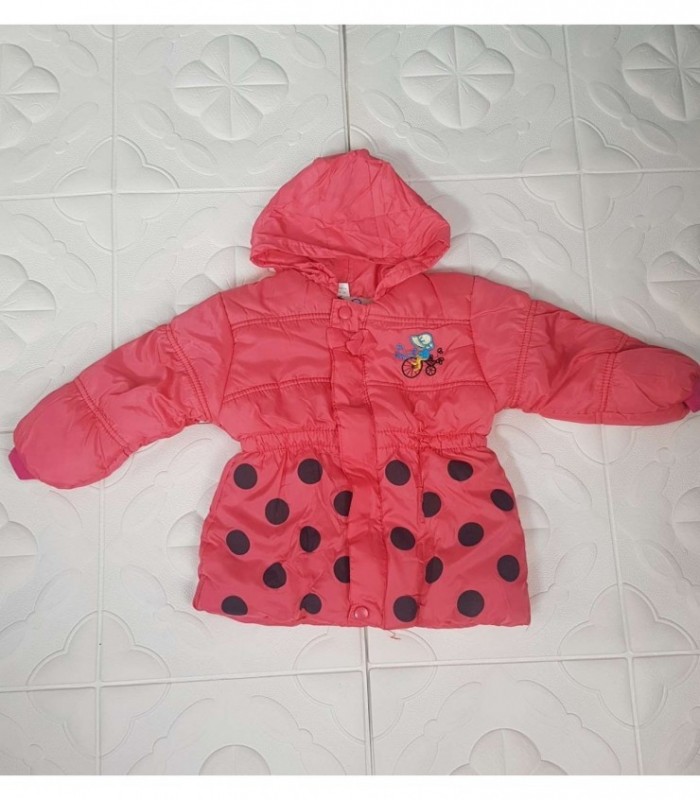 CAMPERA INFANTIL FEMENINA - COLOR SALMON OSCURO