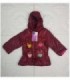 CAMPERA INFANTIL FEMENINA - COLOR BORDO