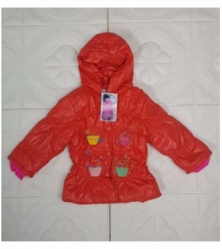 CAMPERA INFANTIL FEMENINA - COLOR NARANJADO