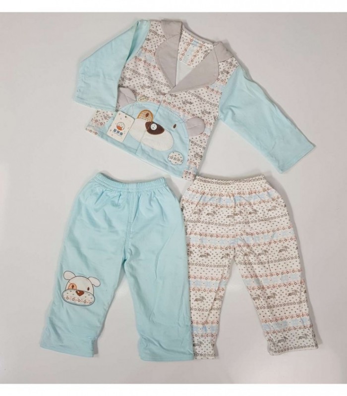 CONJUNTO INFANTIL COLOR CELESTE